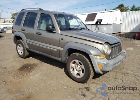 2005 Jeep Liberty Sport из США, поврежденный, VIN 1J4GL48K45W517092